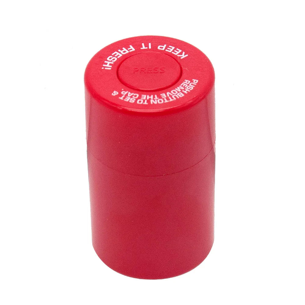 HONEYPUFF Vacuum Sealed Jar Vial Container Acrylic Plastic Storage Stash Jar Pill Bottle Case Box Tobacco Herb Container