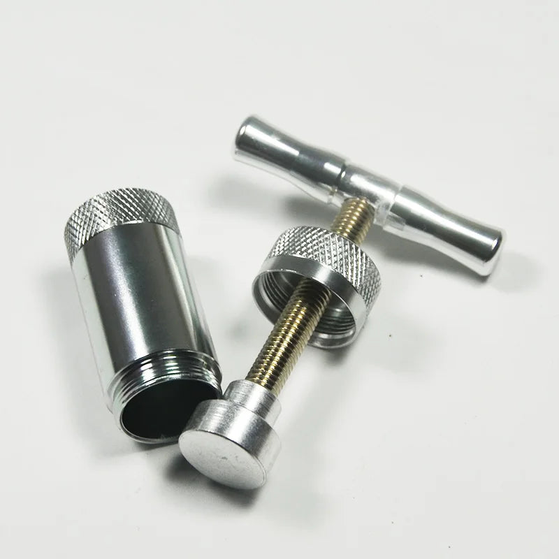 High Quality Aluminum Alloy Press Spice Pepper Mill Smoking Accessories