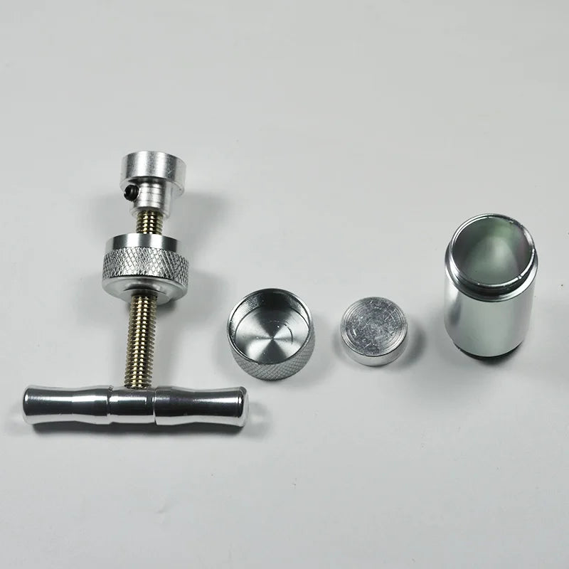 High Quality Aluminum Alloy Press Spice Pepper Mill Smoking Accessories