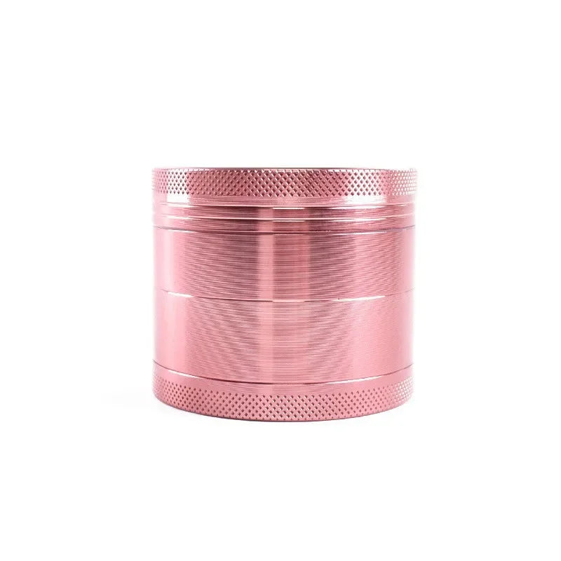 40mm 4 Layers Tobacco Herbal Grinder 5 Colors Crusher Metal Zinc Aluminum Alloy Cutter Mill Lighting for Spice Smoking