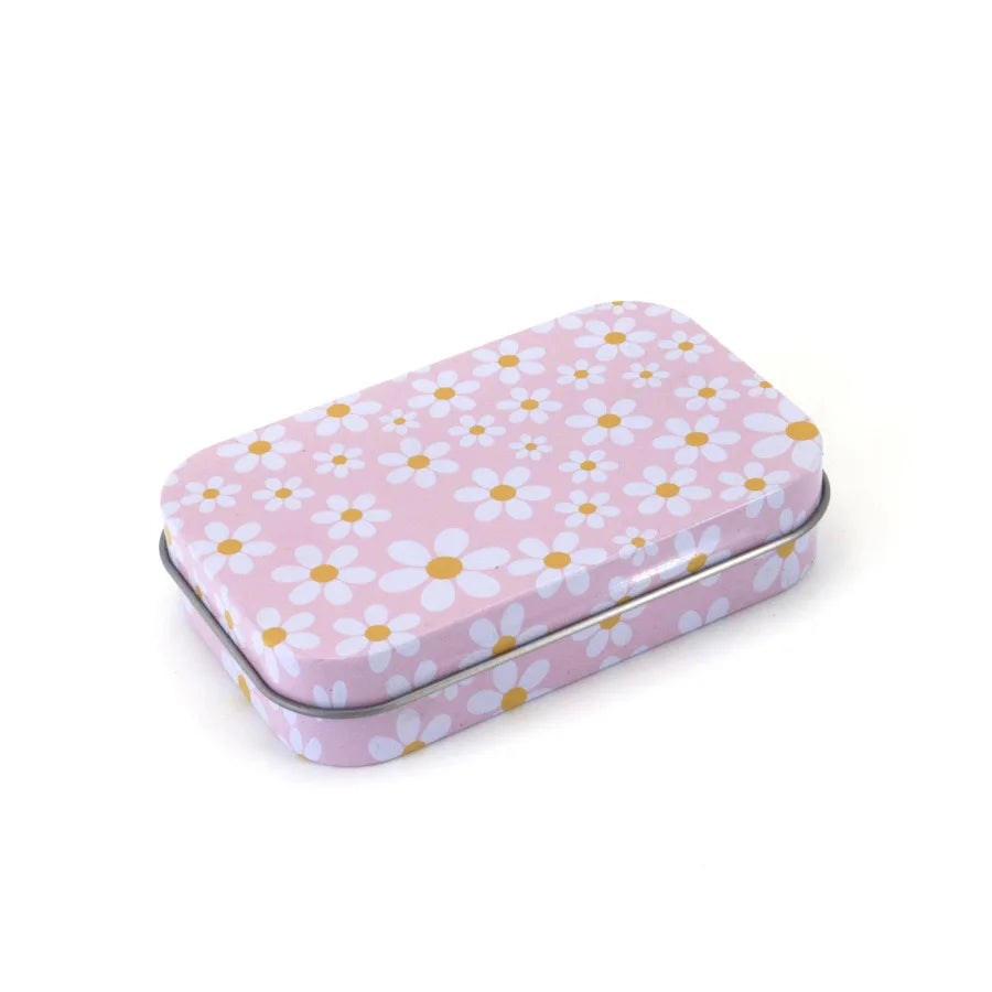 Tobacco Storage Box Humidor Rolling Paper Box Metal Cigarette Tinplate Case Jewelry Candy Coin Key Organizer Flip Gifts Sealed