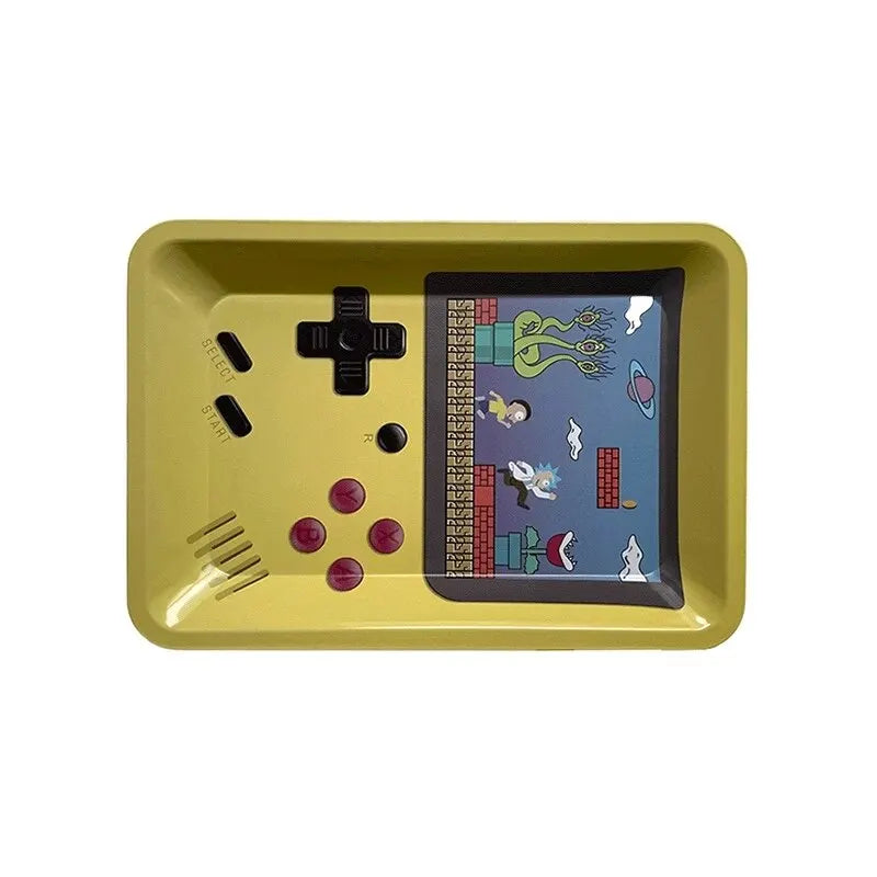 Tobacco Metal Tray Rolling Container Various Patterns 180*125mm Plate For Smoking Accessories Sundries Storage
