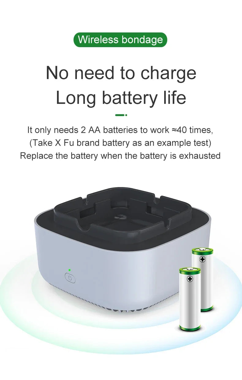 Smart Cigarette Ashtray Air Purifier Anion Purification Practical Automatic Purifier Ashtray Portable Gadgets for Car Ashtray