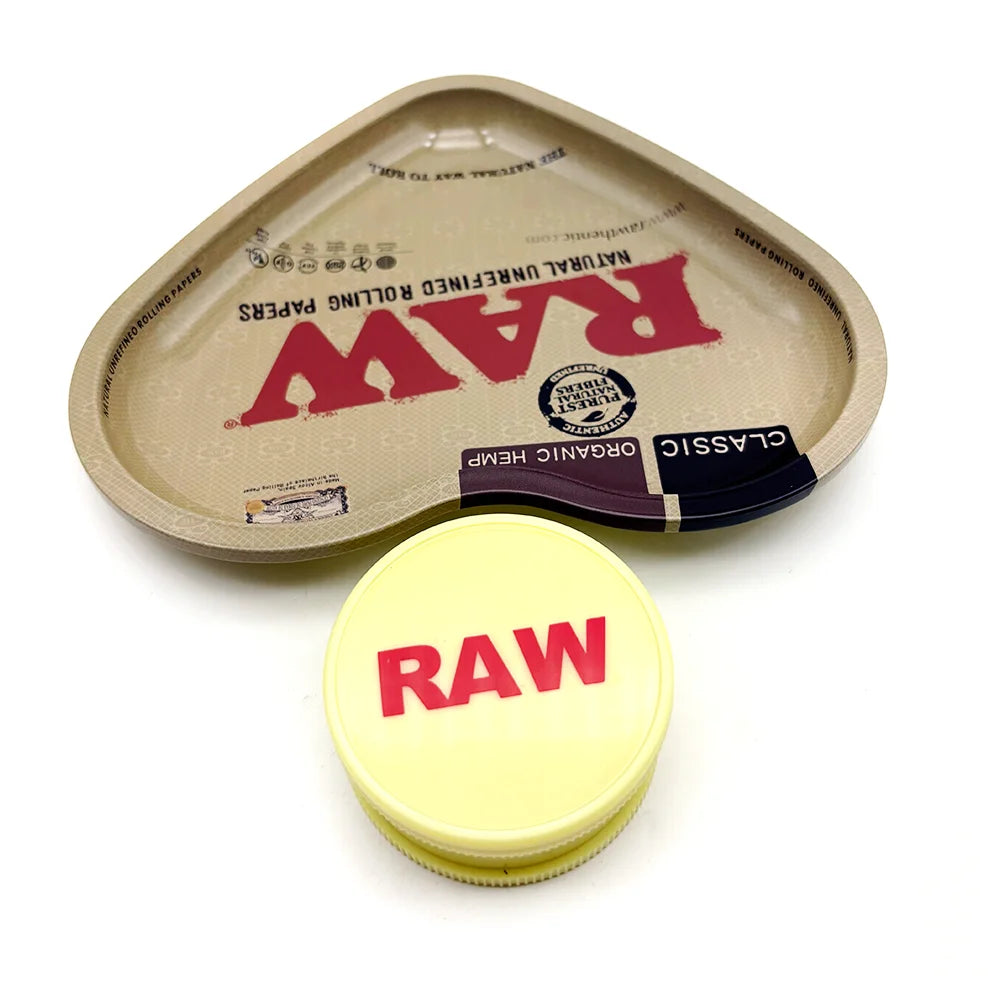 Love-Shaped Cigarette Tray Tobacco Metal Rolling Tray 16.5x18CM Plate 60MM Plastics Herb Grinder 2 layer Cigarette Spice Crusher