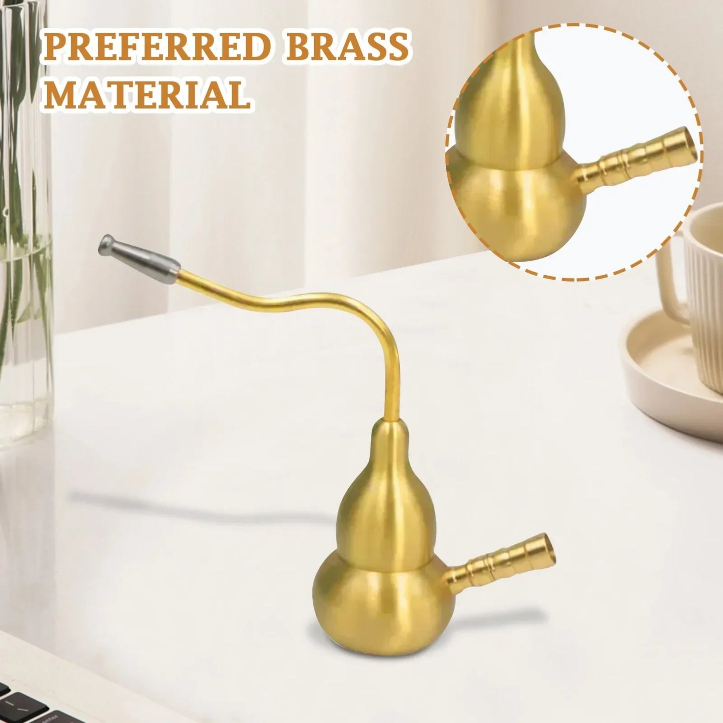 Portable Mini Hookah Set, Handheld Hookahs Set, HT9527 Gifts for Boyfriend, Father, Husband or friends Golden