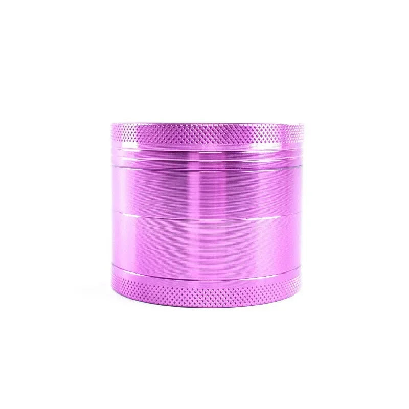 40mm 4 Layers Tobacco Herbal Grinder 5 Colors Crusher Metal Zinc Aluminum Alloy Cutter Mill Lighting for Spice Smoking