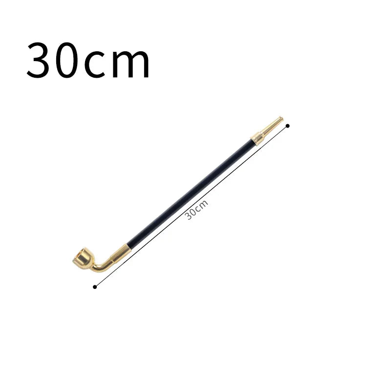 Old-style Copper Long Rod Smoking Tobacco Pipe Traditional Long Tobacco Smoking Pipe Men's Smoker Gift