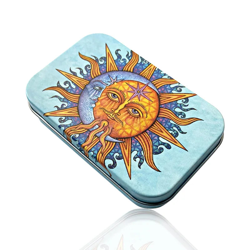 1 Pc Jewelry Candy Coin Key Organizer Cigarette Case Rectangle Container Tinplate Box Tobacco Storage Smoking Accessories
