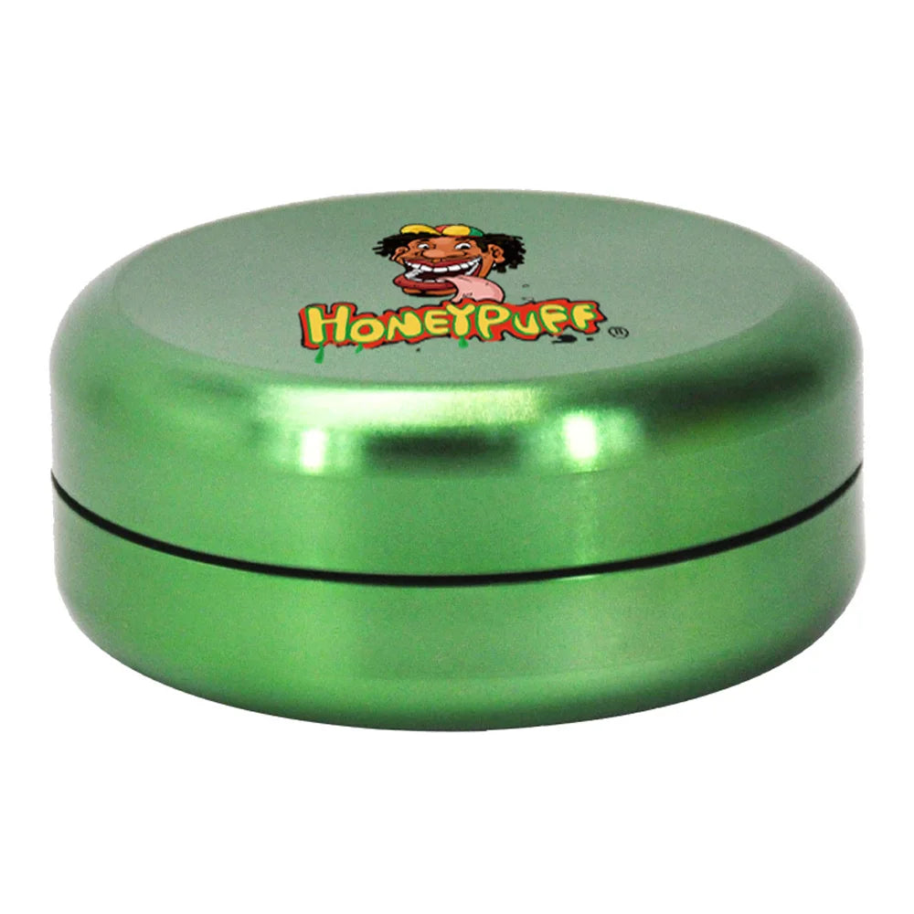 HONEYPUFF Stash Jar Herb Containers Aluminum Tobacco Case 35ML Airtight Storage Accessories