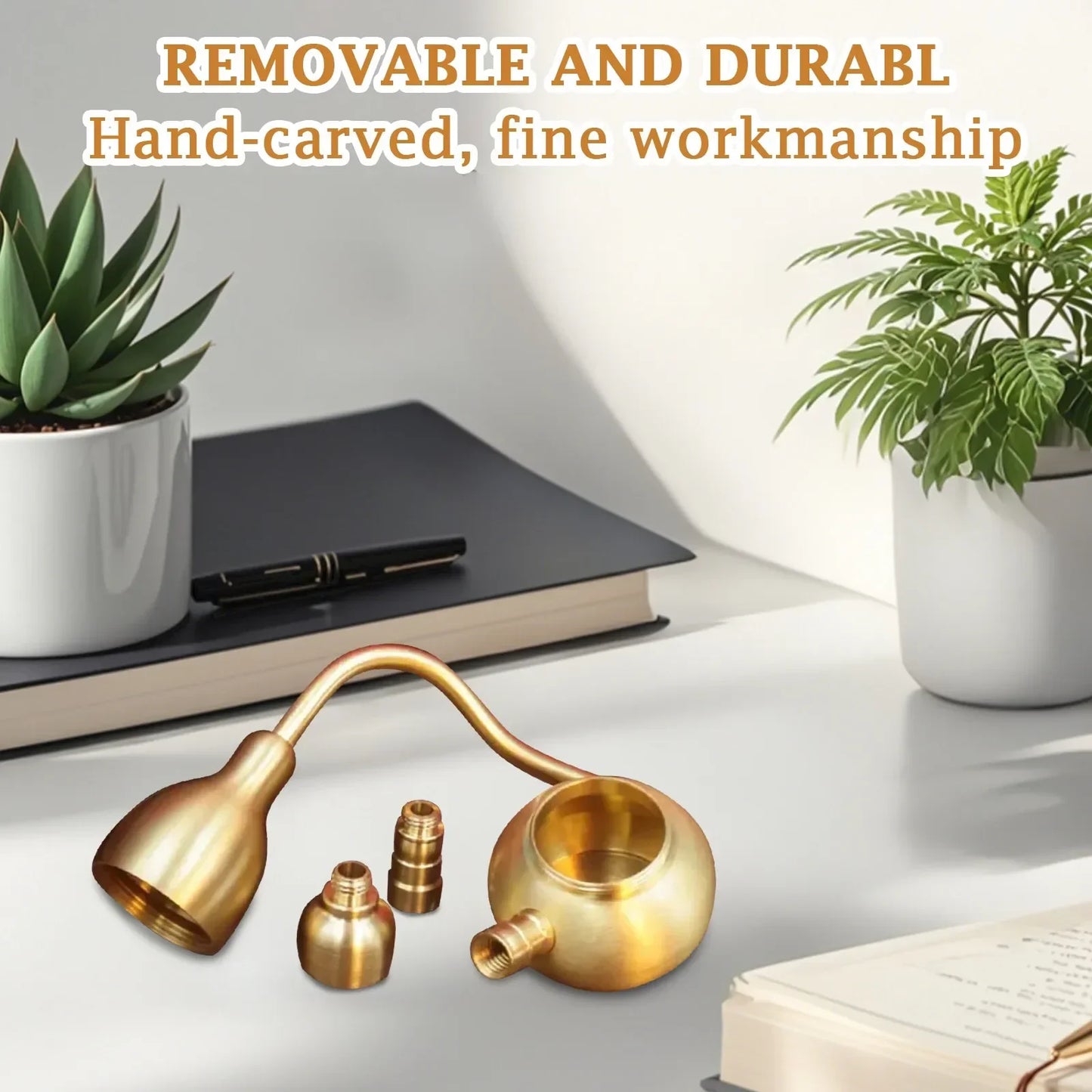 Portable Mini Hookah Set, Handheld Hookahs Set, HT9527 Gifts for Boyfriend, Father, Husband or friends Golden