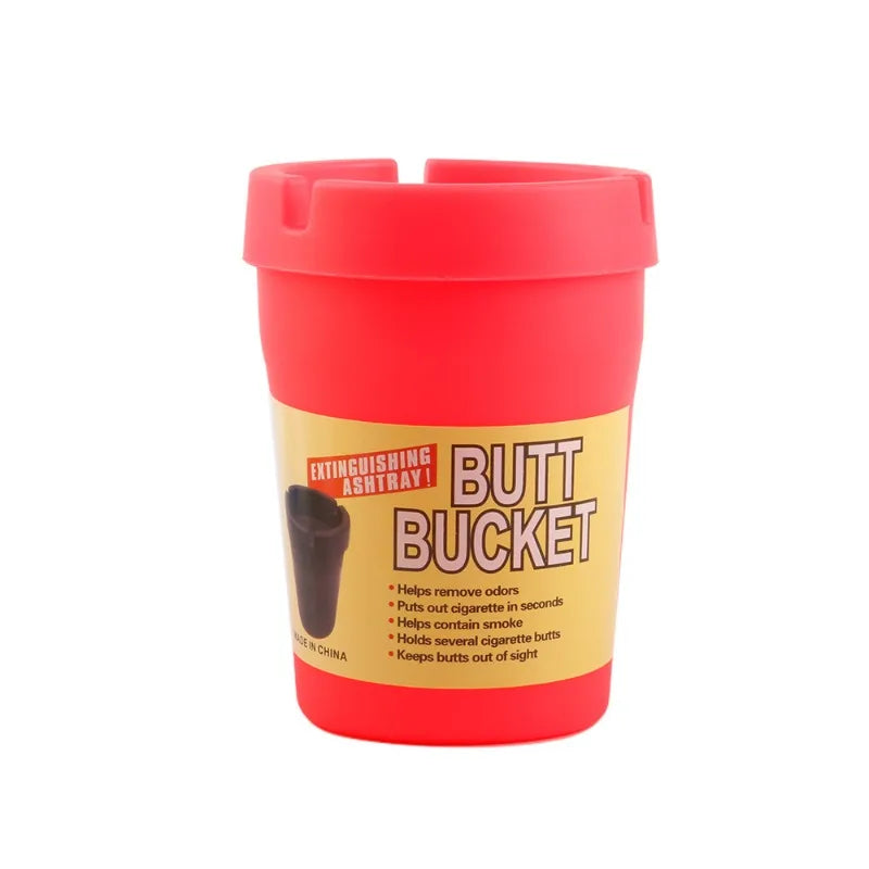 ABS Material Candy Color Car Ashtray, Portable, Auto, Truck, Cigarette Smoke, Cigarette Cylinder, Cup Holder, Brief Fashion