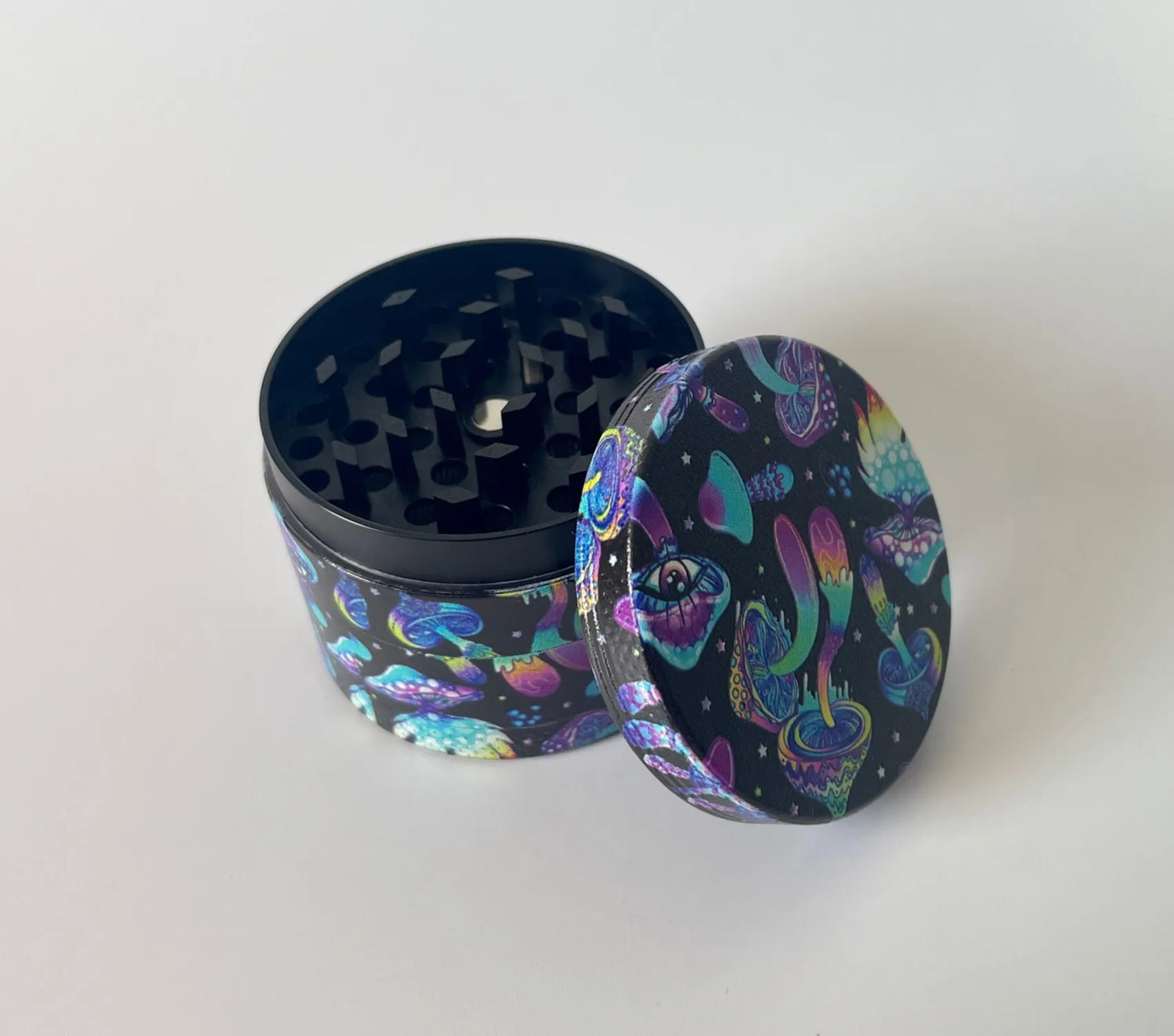 Mushroom Collection Metal Herb Grinder 2inch/50mm