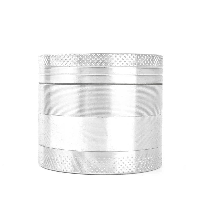 40mm 4 Layers Tobacco Herbal Grinder 5 Colors Crusher Metal Zinc Aluminum Alloy Cutter Mill Lighting for Spice Smoking