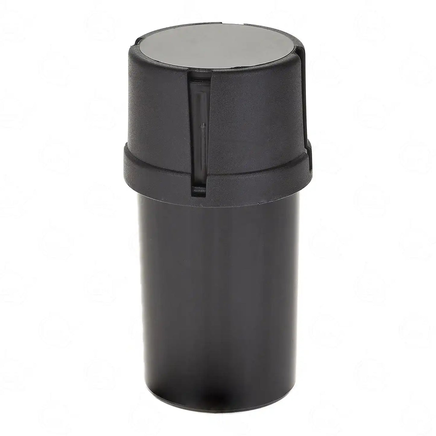 Stash Jar Storage Container with a Built-In Grinder Air Tight Water and Smell Proof Container