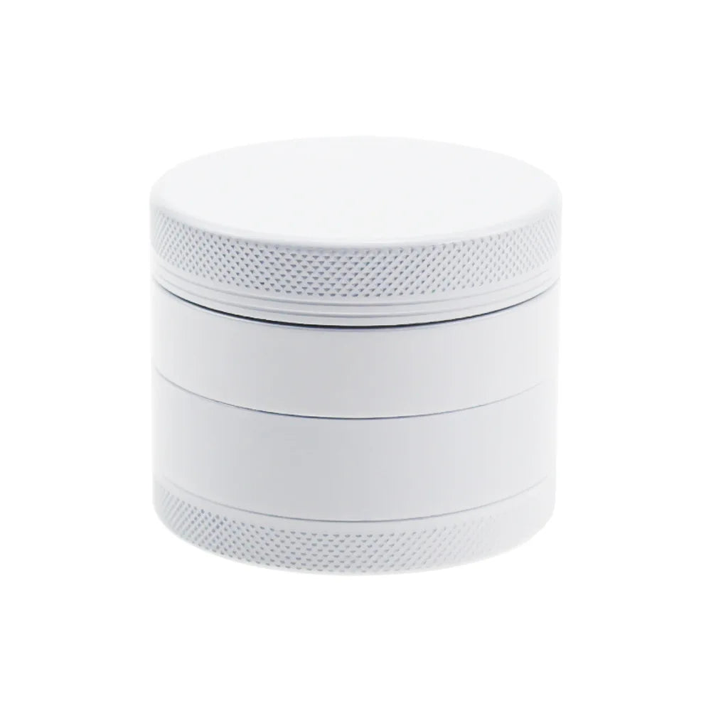Ceramic Coating Spice Grinder White Nonstick Ceramic Coating Metal Grinder-4 Layers 63mm/2.5"
