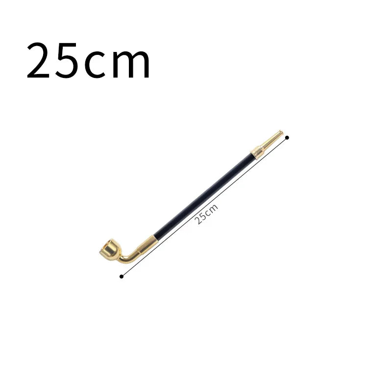 Old-style Copper Long Rod Smoking Tobacco Pipe Traditional Long Tobacco Smoking Pipe Men's Smoker Gift