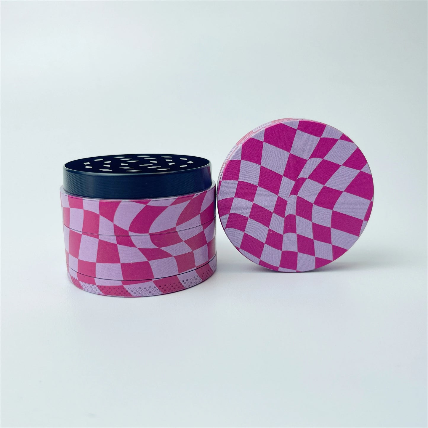 2inch/50mm Burn Book Pink Collection Metal Herb Grinder