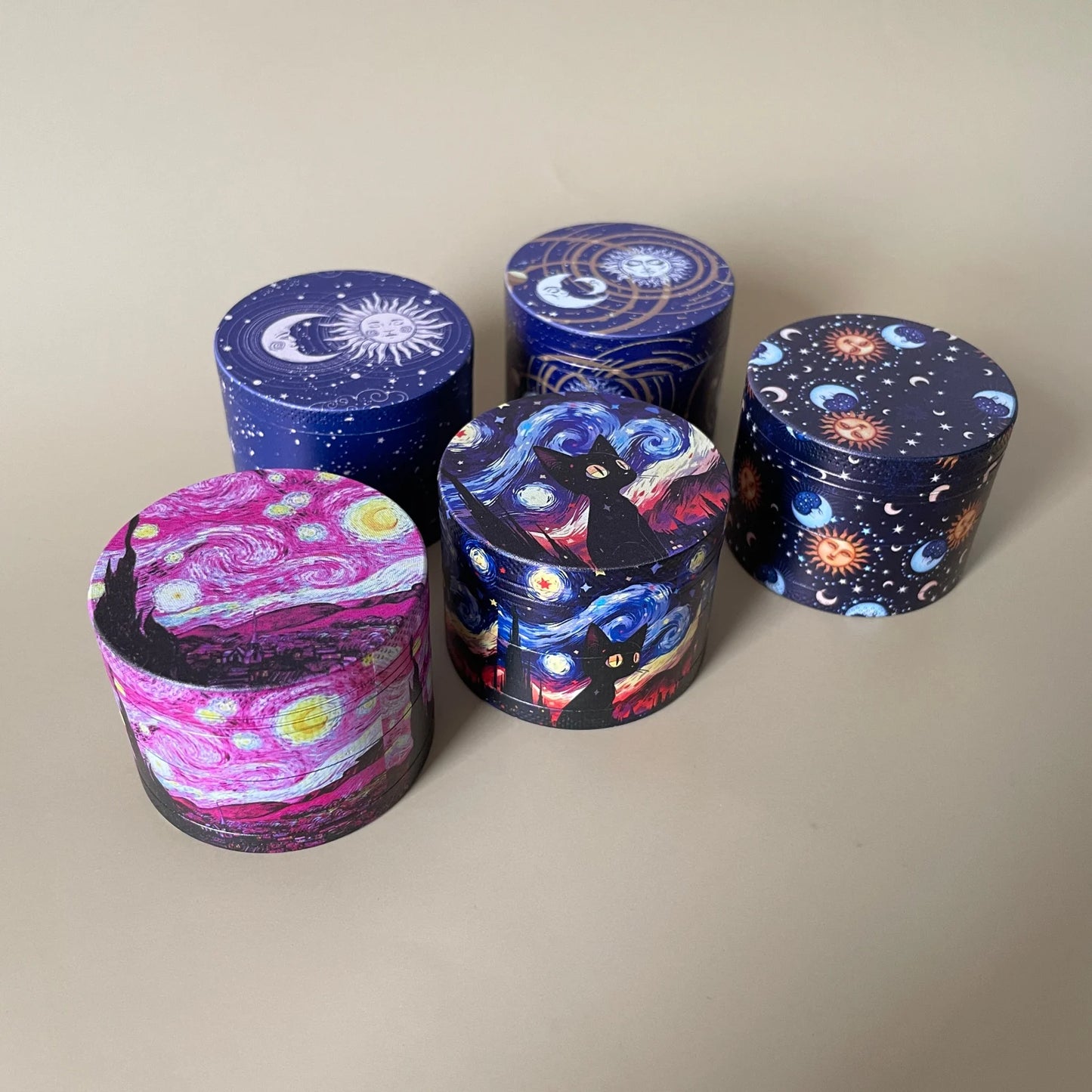 Galaxy Collection Metal Herb Grinder 2inch/50mm