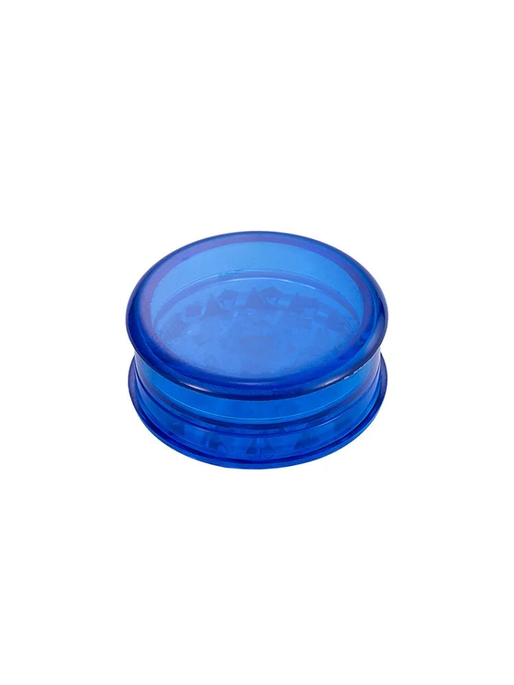60mm plastic 3-layer color cigarette grinder, 3-layer flat plastic cigarette grinder