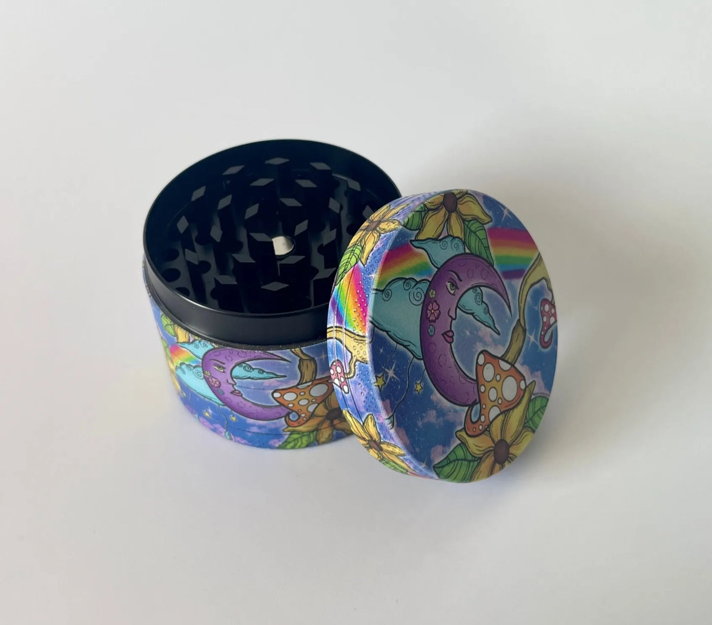 Mushroom Collection Metal Herb Grinder 2inch/50mm