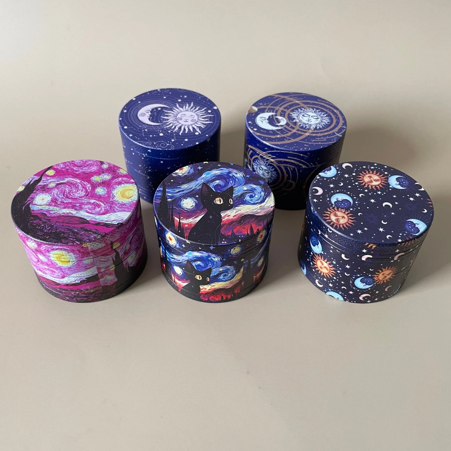 Galaxy Collection Metal Herb Grinder 2inch/50mm
