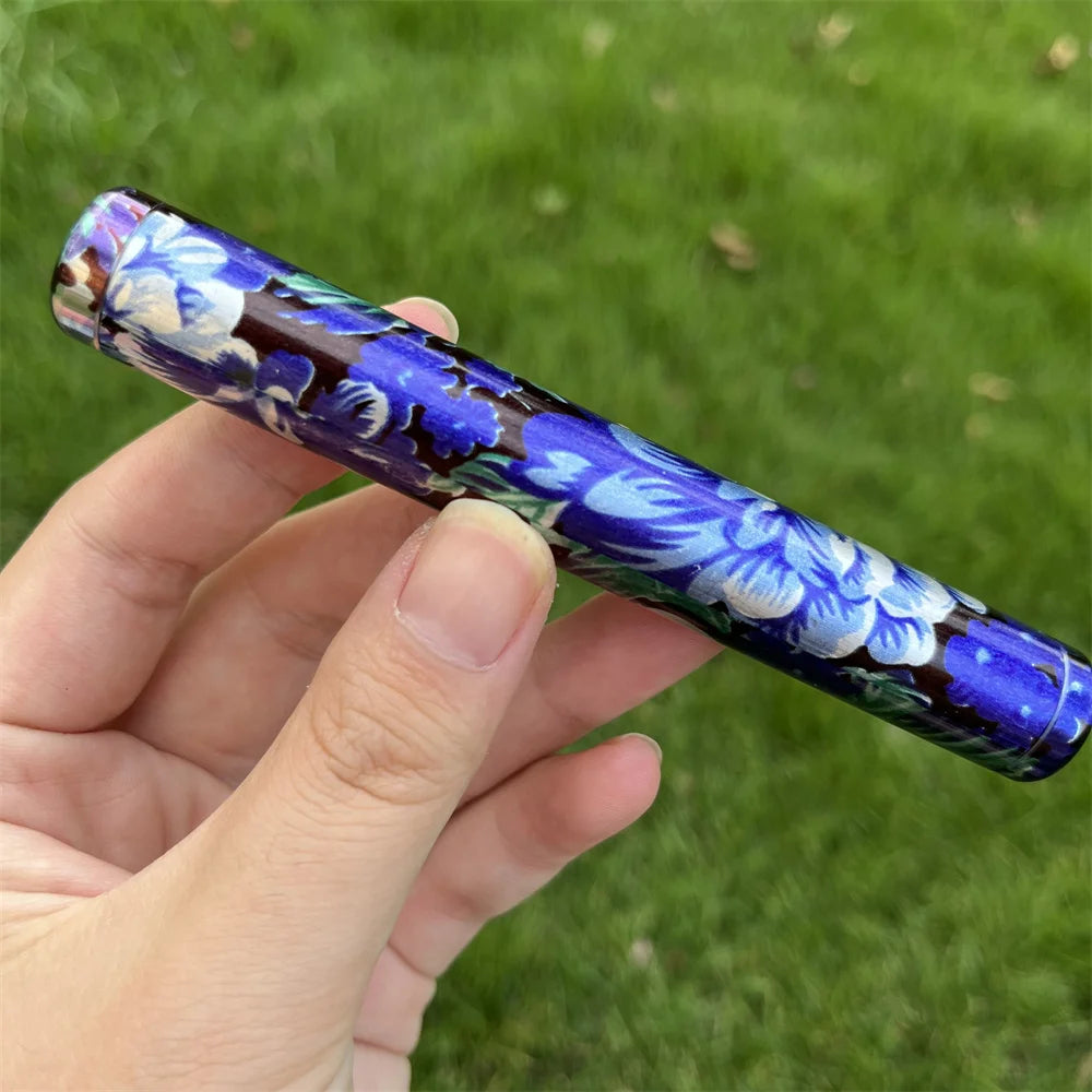 Printing Colors Proof Waterproof Cigarette Holder Aluminum Cigar Airtight Container Travel Storage Tube Smoking Accessories
