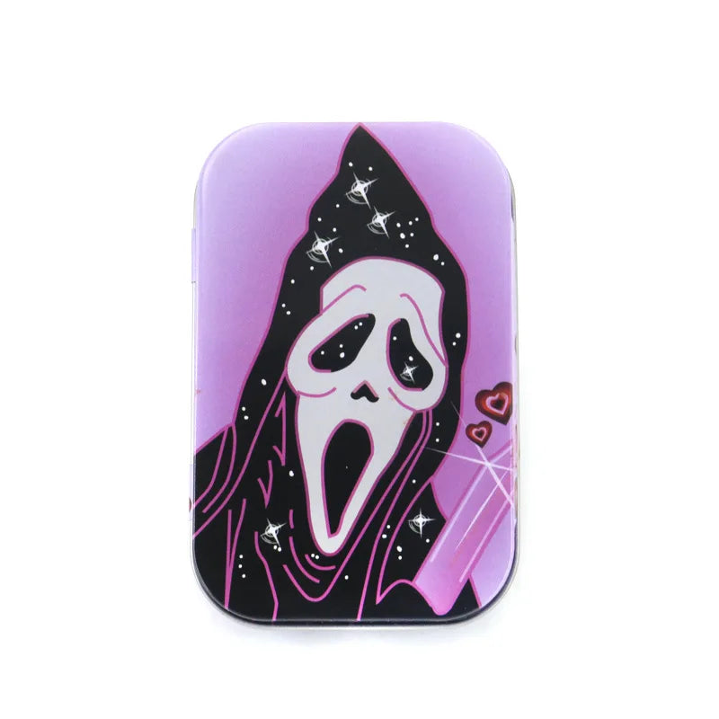 1 Pc Tinplate Jewelry Candy Coin Key Organizer Cigarette Case - Rectangle Container Tobacco Storage Smoking Accessories