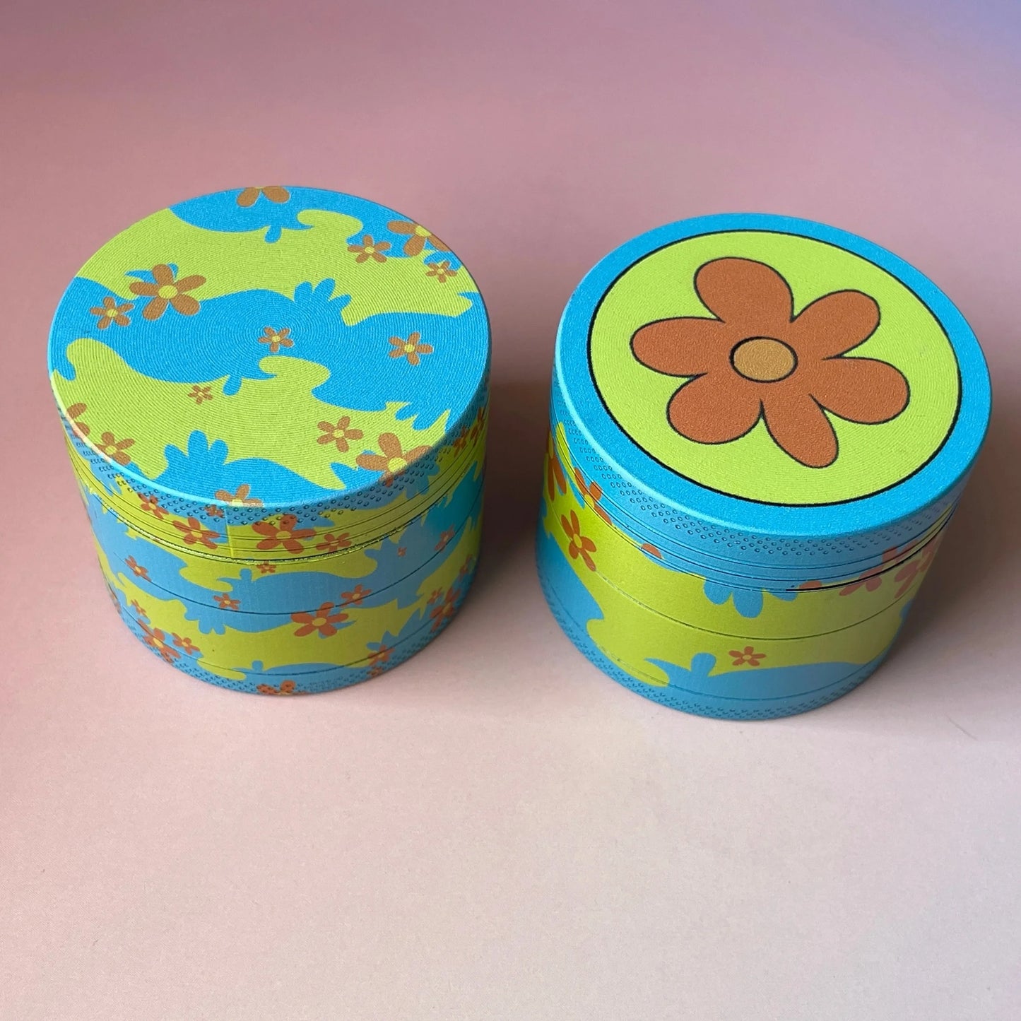 Spring Flowers Metal Herb Grinder 2inch/50mm Girly Gifts