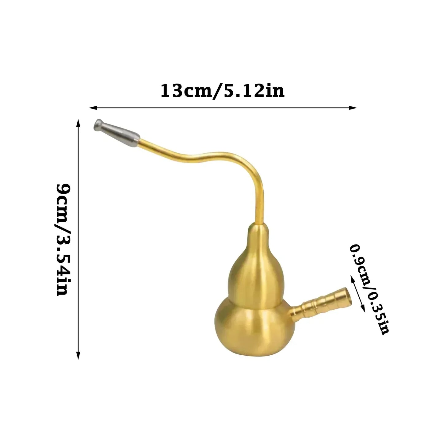 Portable Mini Hookah Set, Handheld Hookahs Set, HT9527 Gifts for Boyfriend, Father, Husband or friends Golden