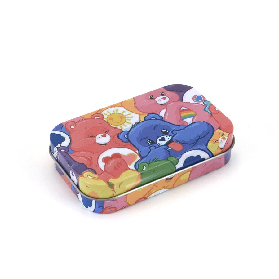 Tobacco Storage Box Humidor Rolling Paper Box Metal Cigarette Tinplate Case Jewelry Candy Coin Key Organizer Flip Gifts Sealed