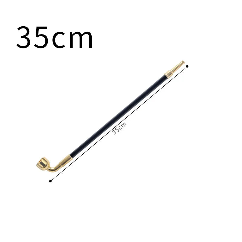 Old-style Copper Long Rod Smoking Tobacco Pipe Traditional Long Tobacco Smoking Pipe Men's Smoker Gift