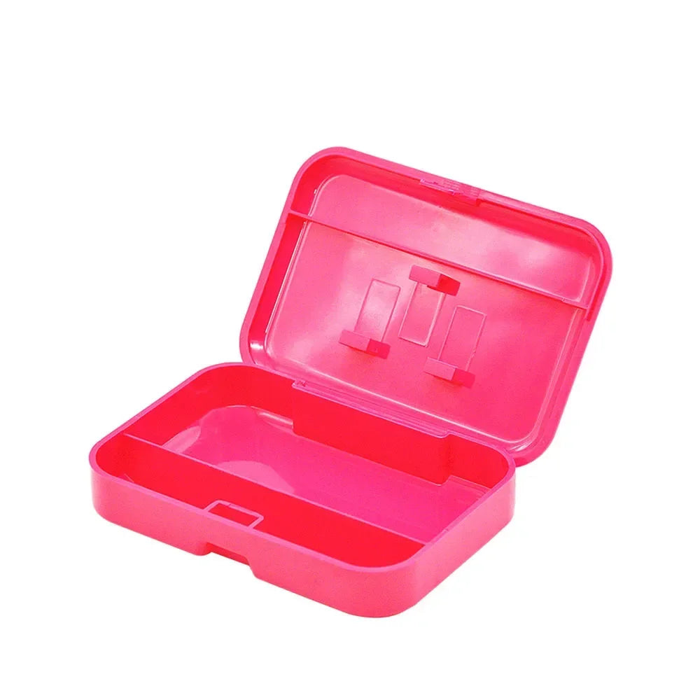 Protable Plastic Tobacco Papers Dry Herb Storage Boxs 110mm*75mm Cone Rolling Paper Cigarette Case Grass for Smoking Accessories