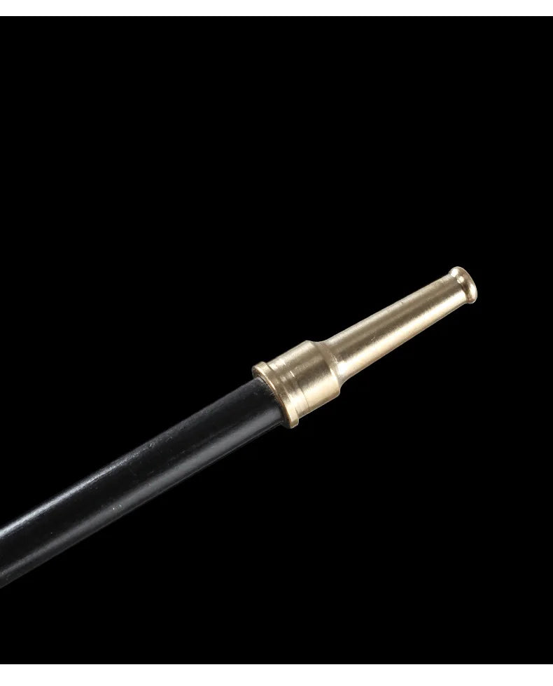 Old-style Copper Long Rod Smoking Tobacco Pipe Traditional Long Tobacco Smoking Pipe Men's Smoker Gift
