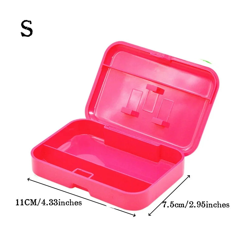 Protable Plastic Tobacco Papers Dry Herb Storage Boxs 110mm*75mm Cone Rolling Paper Cigarette Case Grass for Smoking Accessories