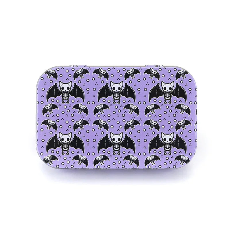 1 Pc Tinplate Jewelry Candy Coin Key Organizer Cigarette Case - Rectangle Container Tobacco Storage Smoking Accessories