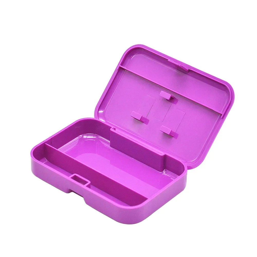 Protable Plastic Tobacco Papers Dry Herb Storage Boxs 110mm*75mm Cone Rolling Paper Cigarette Case Grass for Smoking Accessories