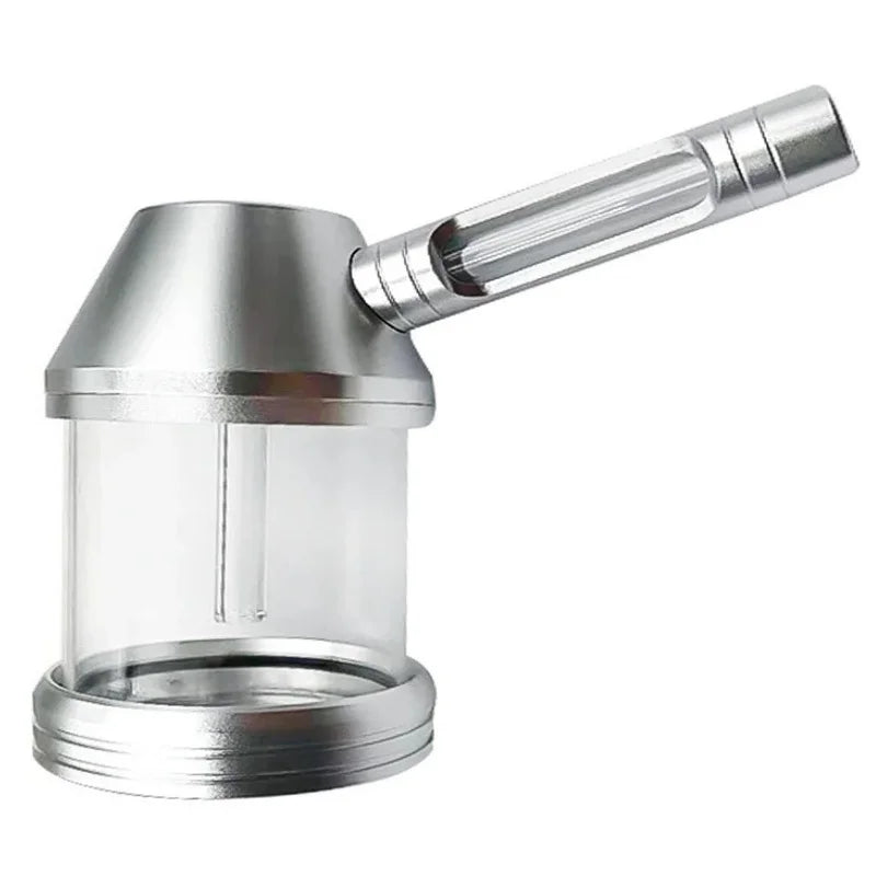 WE PUFF Hookah Pipes Smoking Grass Shisha Set with Glass Tobacco Bowl Portable Aluminum Alloy Кальян Water Pipa Smoke Accessory