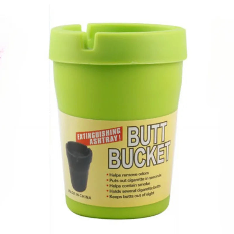 ABS Material Candy Color Car Ashtray, Portable, Auto, Truck, Cigarette Smoke, Cigarette Cylinder, Cup Holder, Brief Fashion