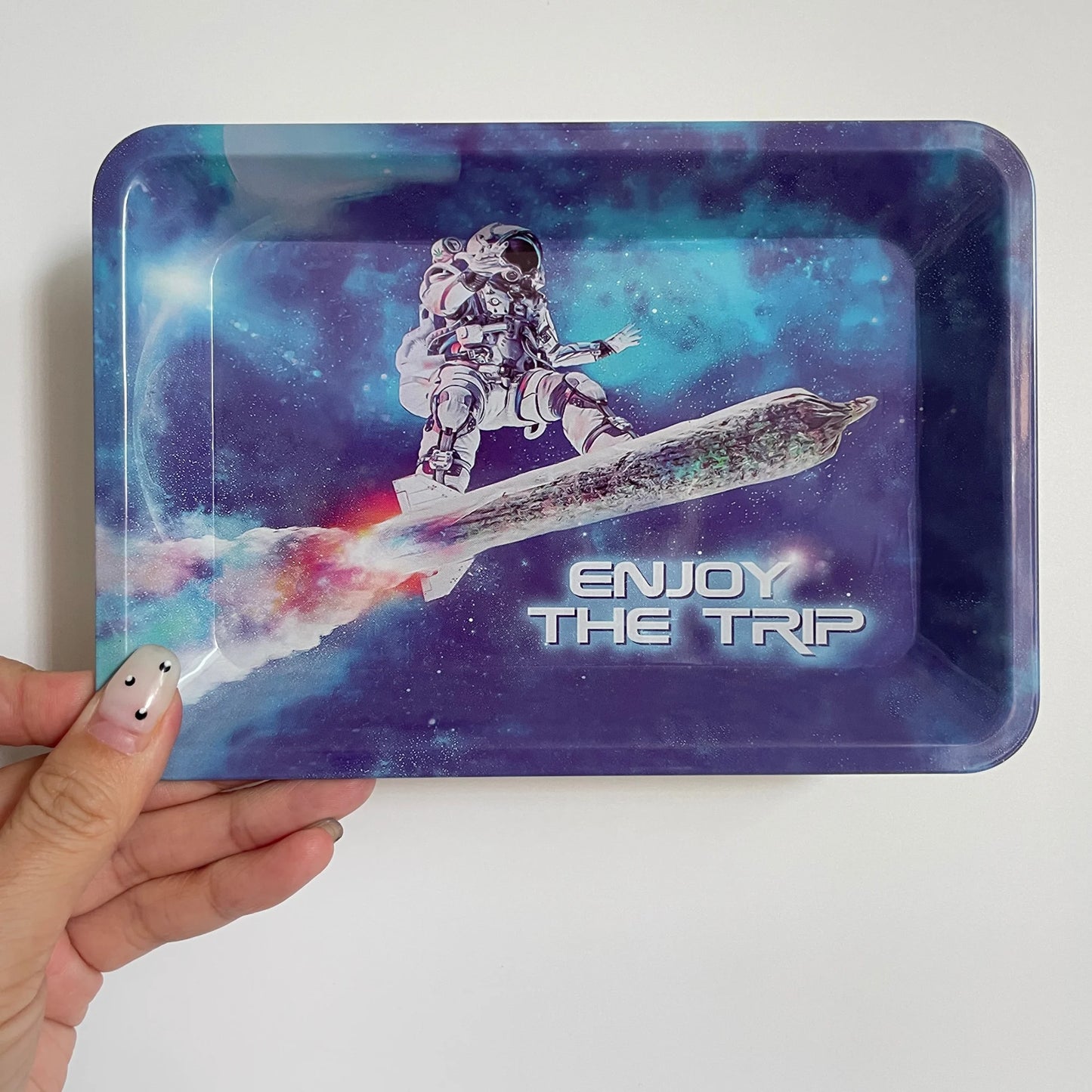 Astronaut Metal Rolling Tray 180*125mm/7*5in