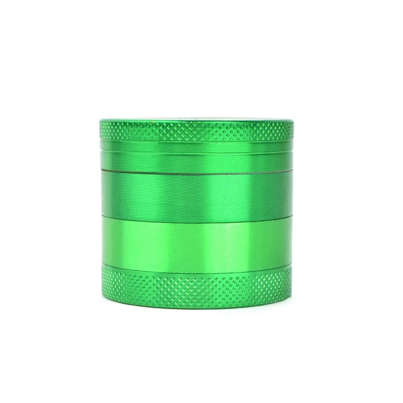 40mm 4 Layers Tobacco Herbal Grinder 5 Colors Crusher Metal Zinc Aluminum Alloy Cutter Mill Lighting for Spice Smoking