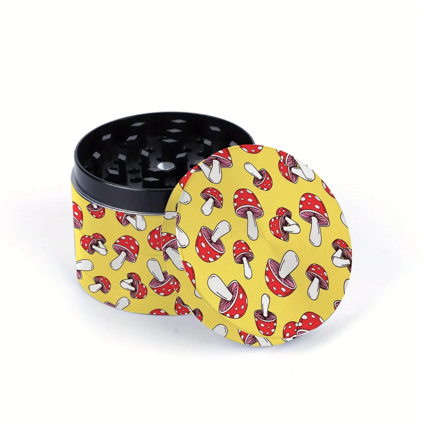 1/2Pack Mushroom Rolling Tray and Herb Grinder