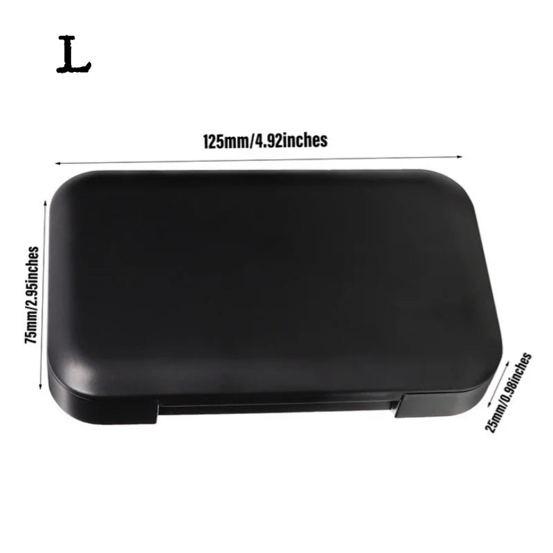 Protable Plastic Tobacco Papers Dry Herb Storage Boxs 110mm*75mm Cone Rolling Paper Cigarette Case Grass for Smoking Accessories