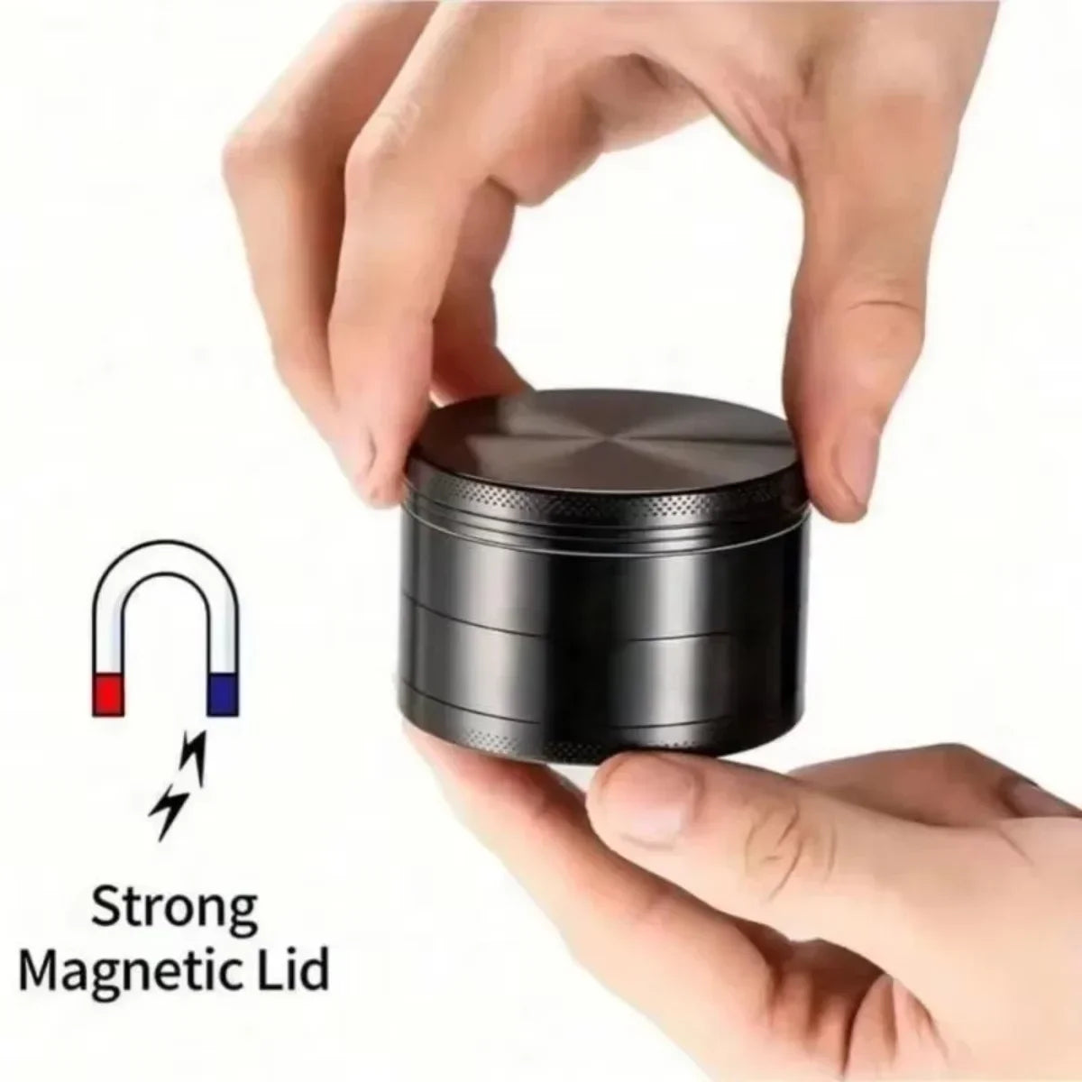 2/2.5inch Cartoon Herb Grinder Metal 4-Layer Manual Spice Mortar Mill Salt Pestle Raw Grass Tobacco Grinder Smoking Kitchen Tool