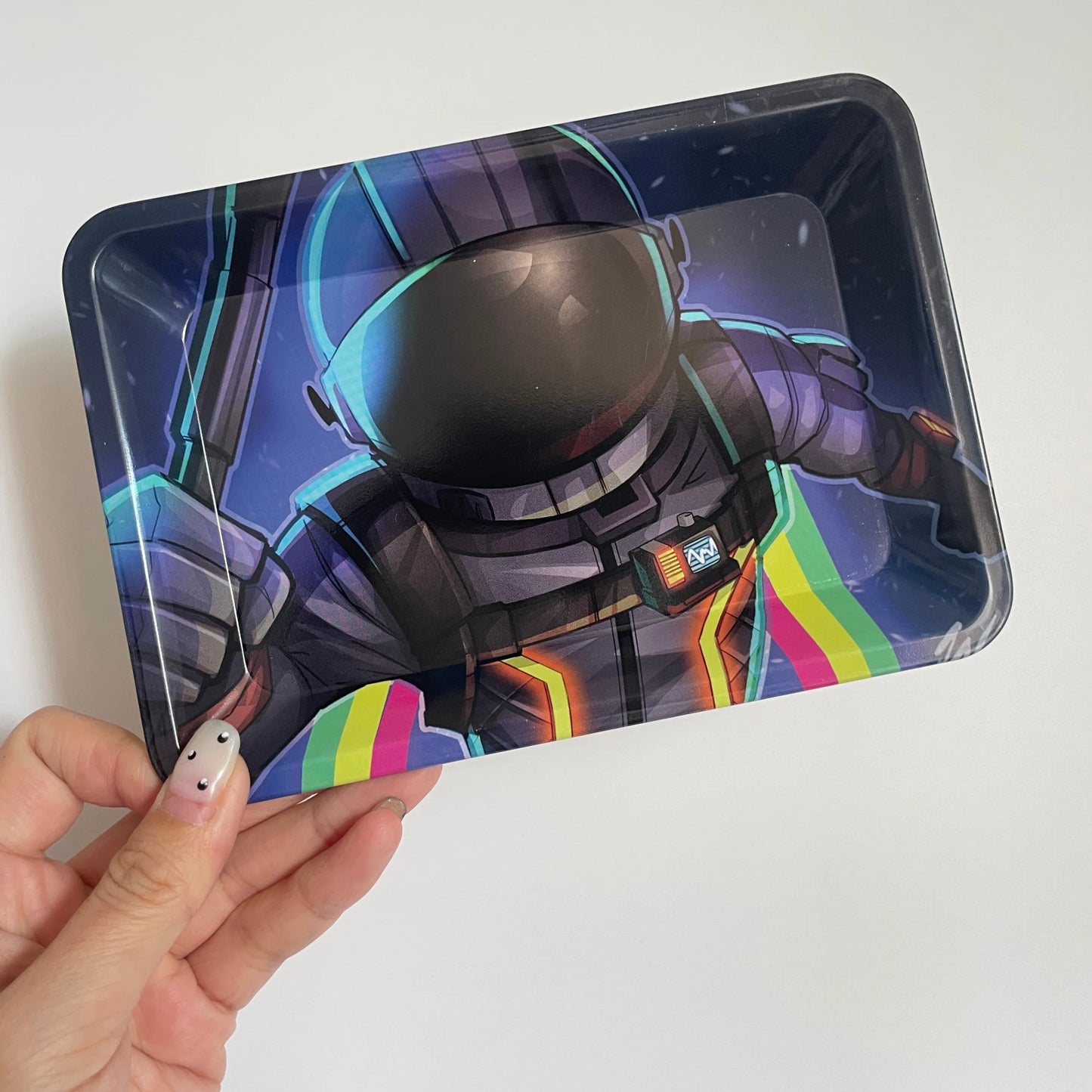 Astronaut Metal Rolling Tray 180*125mm/7*5in