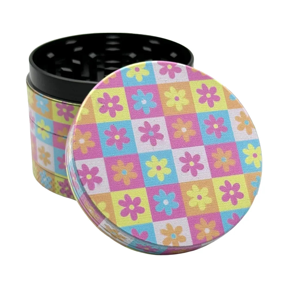 Spring Flowers Metal Herb Grinder 2inch/50mm Girly Gifts