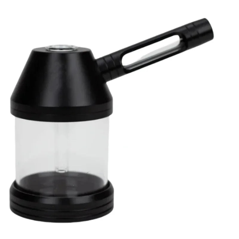 WE PUFF Hookah Pipes Smoking Grass Shisha Set with Glass Tobacco Bowl Portable Aluminum Alloy Кальян Water Pipa Smoke Accessory