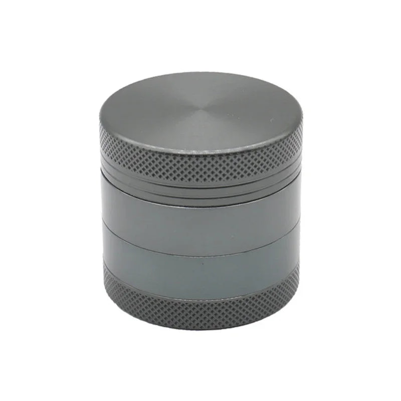 4 Layers Aluminium Herb and Spice Grinder 5 colors 40mm Grinder Metal with Scraper Portable Food Mill Zinc Alloy Smooth Grinding