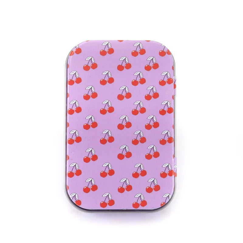 1 Pc Tinplate Jewelry Candy Coin Key Organizer Cigarette Case - Rectangle Container Tobacco Storage Smoking Accessories