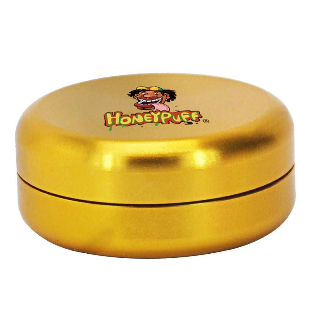 HONEYPUFF Stash Jar Herb Containers Aluminum Tobacco Case 35ML Airtight Storage Accessories