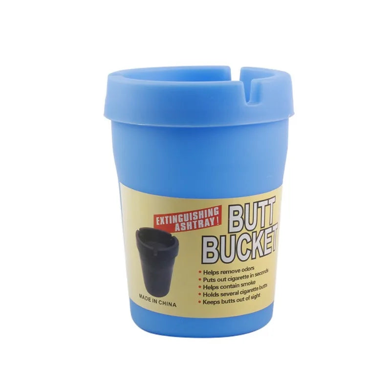 ABS Material Candy Color Car Ashtray, Portable, Auto, Truck, Cigarette Smoke, Cigarette Cylinder, Cup Holder, Brief Fashion